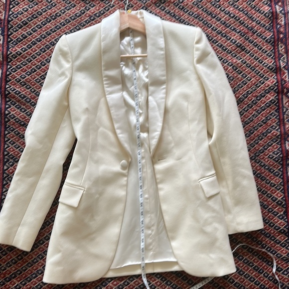 White tuxedo jacket wardrobe.nyc size 2xs - Picture 6 of 8